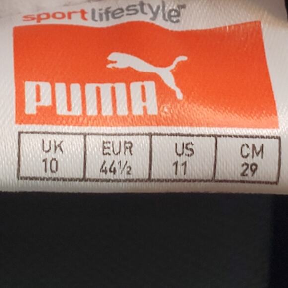 PUMA 187274 01 ECO ORTHOLITE MAN GOLF SHOES White Gray LEATHER SIZE 11 - Picture 7 of 12